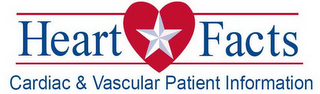 HEART FACTS CARDIAC & VASCULAR PATIENT INFORMATION logo