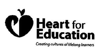 HEART FOR EDUCATION CREATING CULTURES OF LIFELONG LEARNERS logo