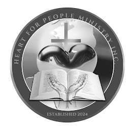 HEART FOR PEOPLE MINISTRY INC. ESTABLISHED 2024 logo