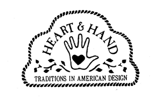 HEART & HAND TRADITIONS IN AMERICAN DESIGN logo