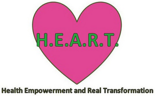 H.E.A.R.T. HEALTH EMPOWERMENT AND REAL TRANSFORMATION logo