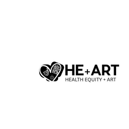 HE+ART HEALTH EQUITY + ART logo