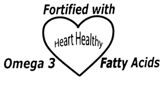 HEART HEALTHY - FORTIFIED WITH OMEGA 3 FATTY ACIDS logo