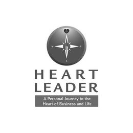 HEART LEADER A PERSONAL JOURNEY TO THE HEART OF BUSINESS AND LIFE logo