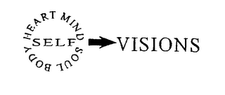 HEART MIND BODY SOUL SELF VISIONS logo