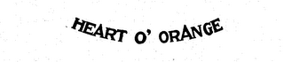 HEART O' ORANGE logo