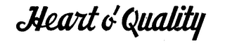 HEART O' QUALITY logo