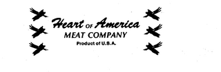 HEART OF AMERICA MEAT COMPANY PRODUCT OF U.S.A. logo