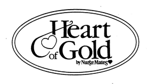 HEART OF GOLD BY NURSE MATES logo