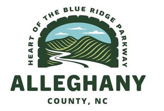 HEART OF THE BLUE RIDGE PARKWAY ALLEGHANY COUNTY, NC logo