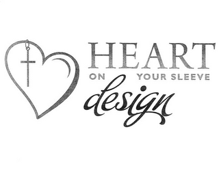 HEART ON YOUR SLEEVE DESIGN logo
