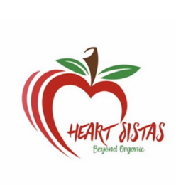 HEART SISTAS BEYOND ORGANIC logo