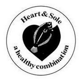 HEART & SOLE A HEALTHY COMBINATION logo