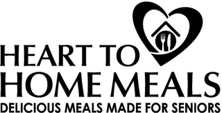 HEART TO HOME MEALS DELICIOUS MEALS MADE FOR SENIORS logo