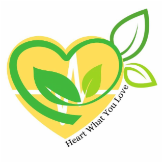 HEART WHAT YOU LOVE logo