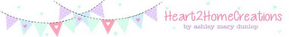 HEART2HOMECREATIONS BY ASHLEY MARY DUNLOP logo