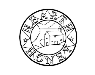 HEARTH HONEY logo