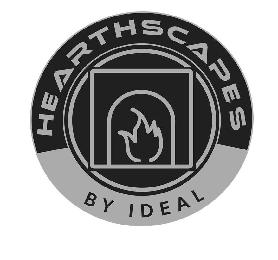 HEARTHSCAPES BY IDEAL logo