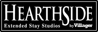 HEARTHSIDE EXTENDED STAY STUDIOS BY VILLAGER logo