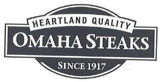HEARTLAND QUALITY OMAHA STEAKS SINCE 1917 logo