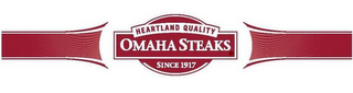 HEARTLAND QUALITY OMAHA STEAKS SINCE 1917 logo