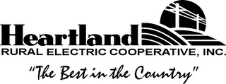 HEARTLAND RURAL ELECTRIC COOPERATIVE, INC. "THE BEST IN THE COUNTRY" logo