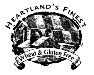 HEARTLAND' S FINEST WHEAT AND GLUTEN FREE logo