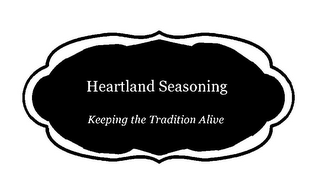 HEARTLAND SEASONING KEEPING THE TRADITION ALIVE logo