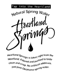 HEARTLAND SPRINGS logo