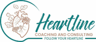 HEARTLINE COACHING AND CONSULTING FOLLOW YOUR HEARTLINE logo