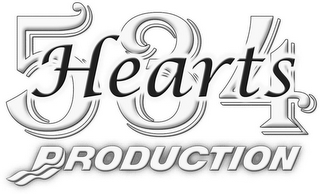 HEARTS 534 PRODUCTION logo