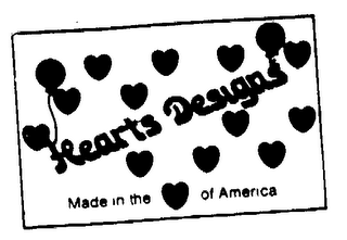 HEART'S DESIGNS logo
