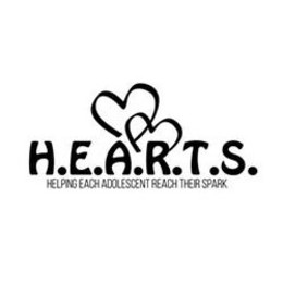 H.E.A.R.T.S. HELPING EACH ADOLESCENT REACH THEIR SPARK logo