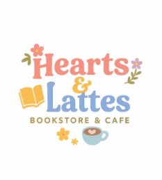 HEARTS & LATTES BOOKSTORE & CAFE logo