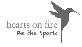 HEARTS ON FIRE BE THE SPARK logo