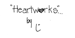 "HEARTWORKS"... BY L" logo