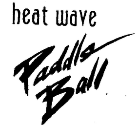 HEAT WAVE PADDLE BALL logo