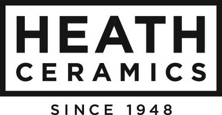 HEATH CERAMICS SINCE 1948 logo