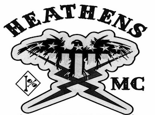 HEATHENS MC logo