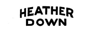 HEATHER DOWN logo