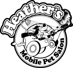 HEATHER'S MOBILE PET SALON logo