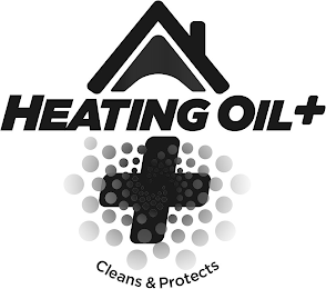 HEATING OIL + CLEANS & PROTECTS logo