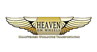 HEAVEN ON WHEELS CHAUFFEURED WORLDWIDE TRANSPORTATION logo