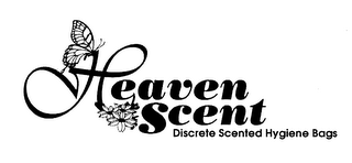 HEAVEN SCENT DISCRETE SCENTED HYGIENE BAGS logo
