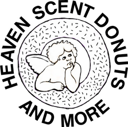 HEAVEN SCENT DONUTS AND MORE logo