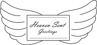 HEAVEN SENT GREETINGS logo