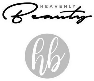HEAVENLY BEAUTY HB logo