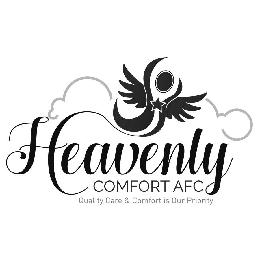 HEAVENLY COMFORT AFC QUALITY CARE & COMFORT IS OUR PRIORITY logo