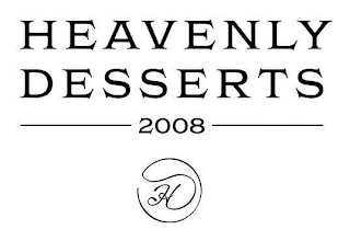 HEAVENLY DESSERTS 2008 logo