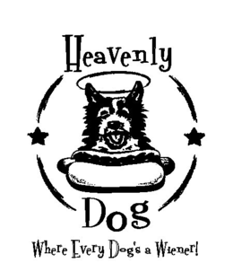 HEAVENLY DOG WHERE EVERY DOG'S A WIENER! logo